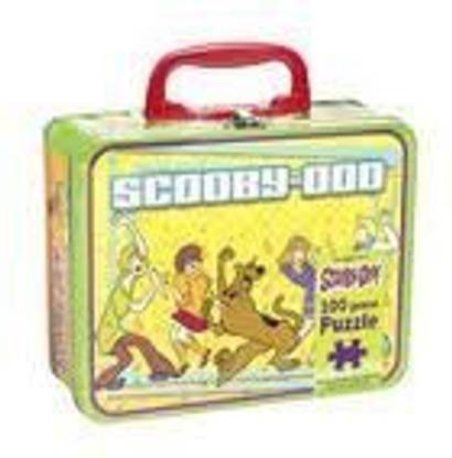 Scooby-Doo Puzzle In Lunchbox Tin Gang Dancing