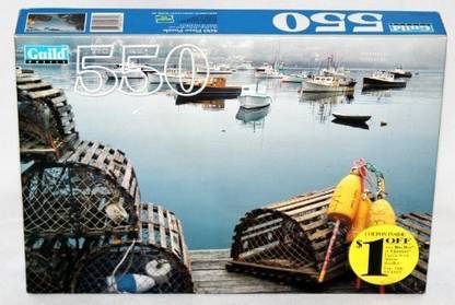 Guild Puzzle Bass Harbor, Mount Desert Island, Me