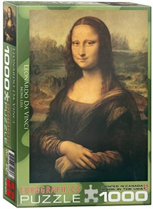 EuroGraphics Mona Lisa by Leonardo Da Vinci 1000 Piece Puzzle