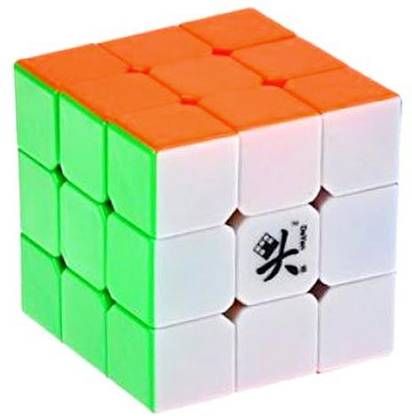 ShopperBay Dayan 5 ZhanChi 3x3x3 Speed Cube 6-Color Stickerless