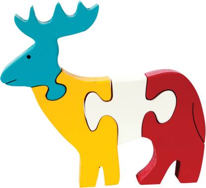 SKILLOFUN Take Apart Puzzle Reindeer