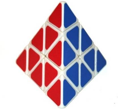 QJ Pyraminx P Cube White 1 Pieces