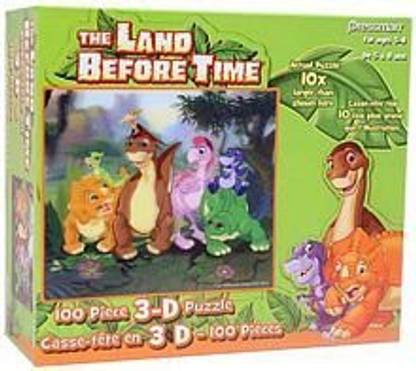 Land Before Time Before Time: Dinosaurs Friends 3D Lenticular Holographic Puzzle