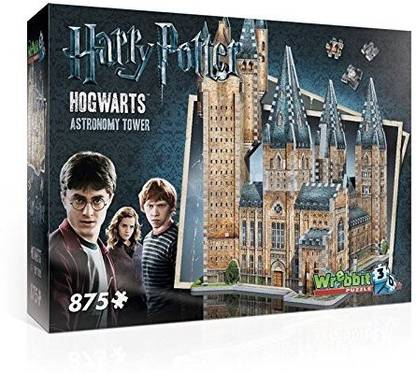 Wrebbit 3D Hogwarts Astronomy Tower 3D Jigsaw Puzzle s