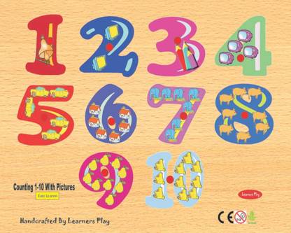 Learners Play Counting Puzzle 1 - 10