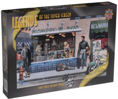 Masterpieces Jigsaw Puzzles of the Silver Screen Jigsaw Puzzle: Highway 51 1000 Pieces