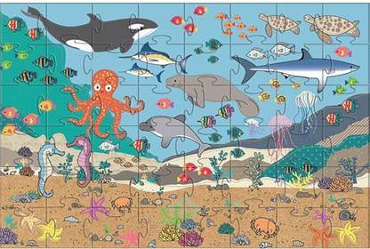 Innovative Kids Giant Floor Puzzle Under the Sea