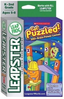 LeapFrog Leapster Learning Game Scholastic Get Puzzled