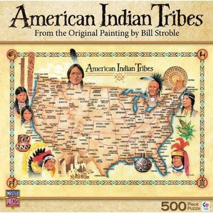 Masterpieces / Explore America American Indian Tribes 500-piece