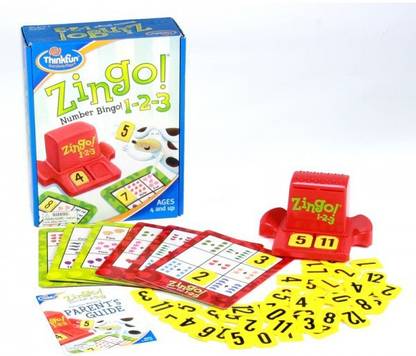 ThinkFun Zingo 123 Educational Board Games