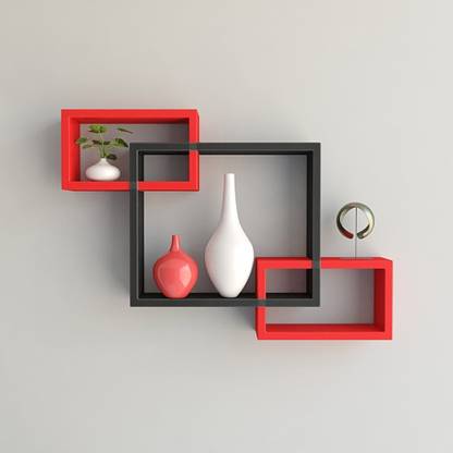 ENCORE DECOR MDF (Medium Density Fiber) Wall Shelf