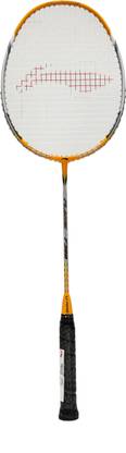 LI-NING F380 Silver, Yellow Strung Badminton Racquet