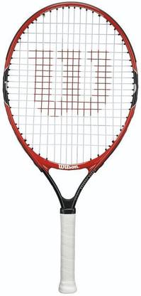 WILSON Roger Federer Tennis Racquet, Junior 23-inch Red Tennis Racquet