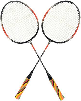 Guru Lotto Multicolor Strung Badminton Racquet
