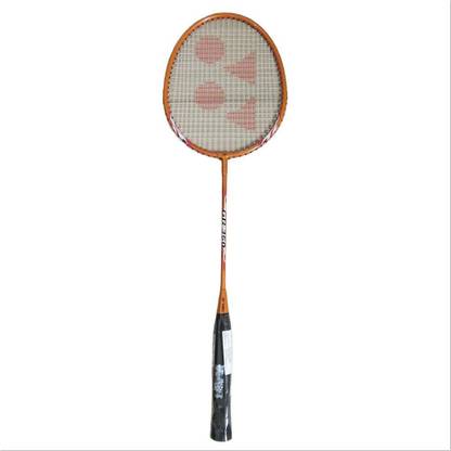 YONEX GR-360 (Pack of 2) Multicolor, Orange Strung Badminton Racquet