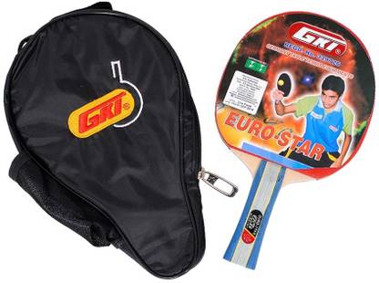 GKI Euro Star Beige Table Tennis Racquet