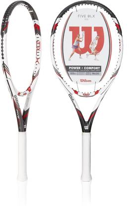 WILSON Five 103 BLX Tennis Racquet Red, White, Black Unstrung Tennis Racquet
