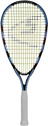 Speedminton Racket S200 Blue, Black Strung Badminton Racquet