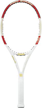 WILSON Pro Staff 100L Red, White Unstrung Tennis Racquet