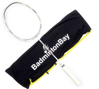 apacs EdgeSaber Badminton Racket White Unstrung Badminton Racquet