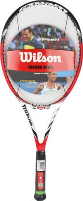 WILSON Steam 99 TNS Red, White, Black Strung Tennis Racquet