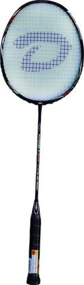 DSC Supreme TI 6000 Black/White/Red Black, White, Red Strung Badminton Racquet