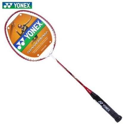 YONEX Nanoray 9 Red, White Strung Badminton Racquet