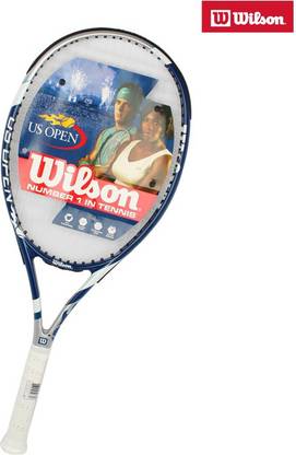 WILSON US Open Adult Tennis Racket Blue Tennis Racquet