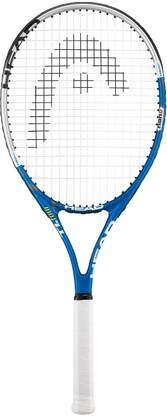 Head Nano Ti Tour White, Blue Strung Tennis Racquet