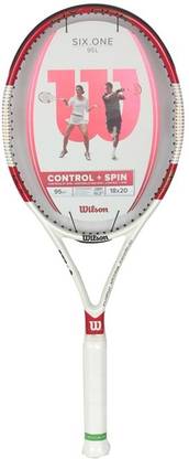 WILSON Six One 95L 18*20 TNS FRM3 Tennis Racket Red Tennis Racquet