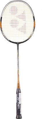 YONEX Nano Speed 66 Black, Orange Strung Badminton Racquet
