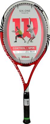 WILSON Six One Team Multicolor Unstrung Tennis Racquet