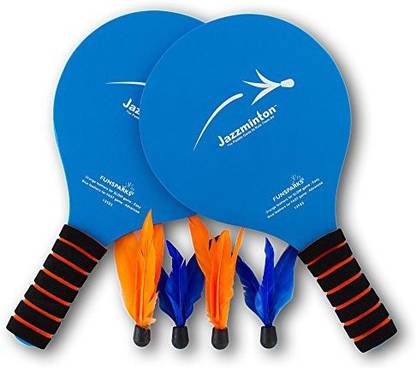 Funsparks Jazzminton Paddle Game Multicolor Padel Racquet