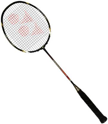 YONEX NANORAY GlanZ Strung w Nanogy Green, Black Strung Badminton Racquet