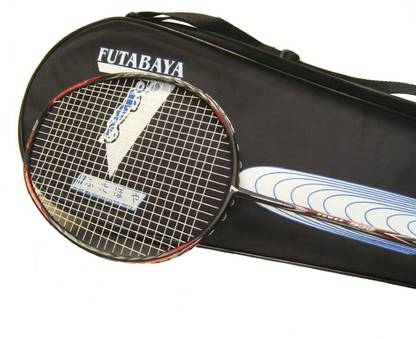 Genji Sports Trapezium Frame with Hexagon Shaft Badminton Racket N900 Black Strung Badminton Racquet