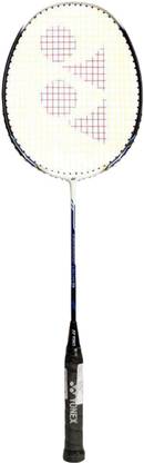 YONEX Nanoray L Plus 8 White, Blue Strung Badminton Racquet