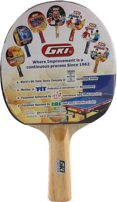 GKI Kung Fu Red, Black Table Tennis Racquet
