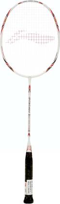 LI-NING G Tek 58 II White Strung Badminton Racquet