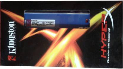 KINGSTON HyperX Blu DDR3 2 GB (Dual Channel) PC DRAM (KHX1600C9AD3B1/2G)