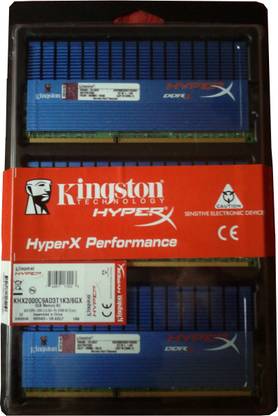 KINGSTON Hyper X DDR3 6 GB PC DRAM (HyperX 6 GB Memory Kit)