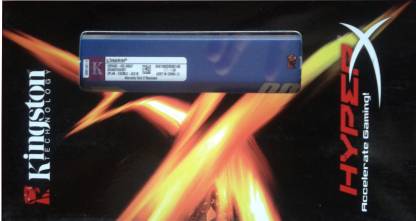 KINGSTON HyperX Blu DDR3 4 GB (Dual Channel) PC DRAM (KHX1600C9D3B1/4G)