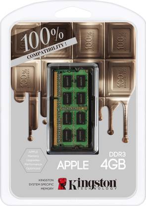 KINGSTON Branded FR Package DDR3 4 GB (Dual Channel) Laptop (KTA-MB1600S/4G)