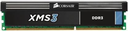 Corsair XMS3 DDR3 4 GB PC DRAM (CMX4GX3M1A1600C9)