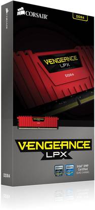 Corsair Vengeance® LPX DDR4 8 GB PC DRAM (CMK8GX4M1A2400C14R 2400MHz C14 Memory Kit)