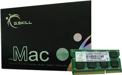 G.Skill SQ DDR3 8 GB (Dual Channel) Mac DRAM (FA-1333C9S-8GSQ)