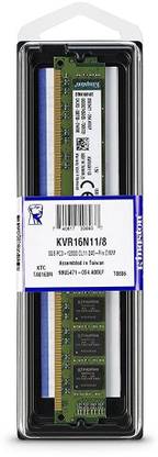 KINGSTON KVR16N11/8 DDR3 8 GB PC (8Gb DDR-III (KVR16N11/8))