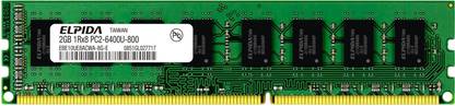 ELPIDA Original DDR2 2 GB (Single Channel) PC (E02201505-8)