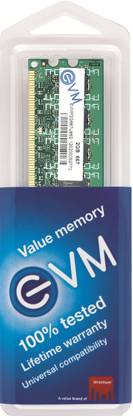 EVM 2GB 667 DDR2 2 GB (Dual Channel) PC SDRAM (EVMP2G667U86D)