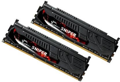 G.Skill Sniper DDR3 8 GB (Dual Channel) PC DRAM (F3-12800CL9D-8GBSR)