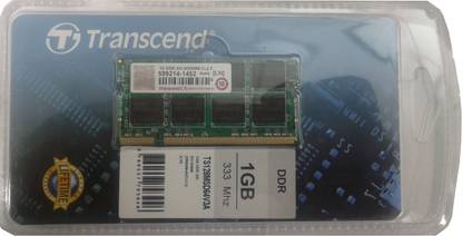 Transcend DDR 1 GB Laptop DRAM (TS128MSD64V3A)
